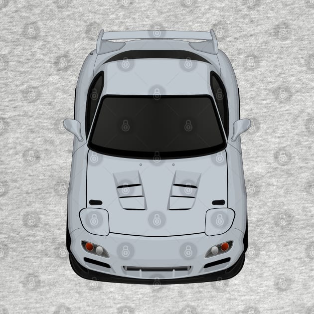 RX7 Silver by VENZ0LIC